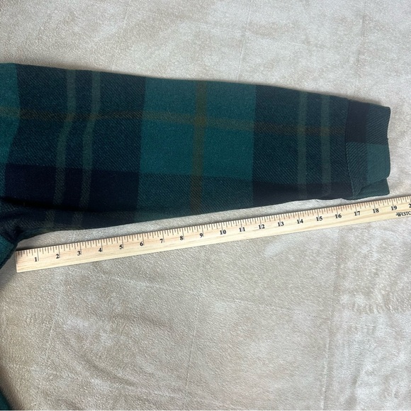 VTG 1950-60s Pure Virgin Wool Pendleton Plaid Coat No Sz Tag See Pics *flaws - Picture 5 of 9
